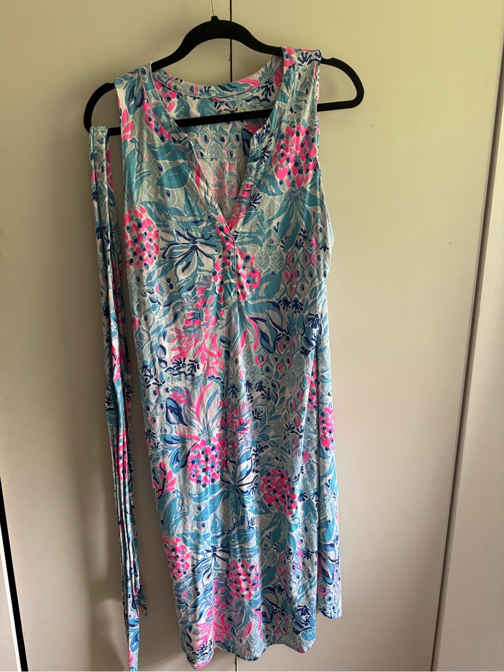 Lilly Pulitzer midi dress with belt